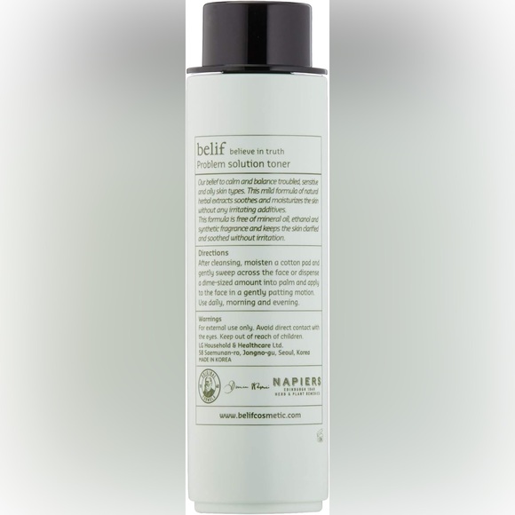 ♥️ belif Problem Solution Facial Toner for Sensitive, Acne-Prone & Oily Skin - Picture 3 of 7
